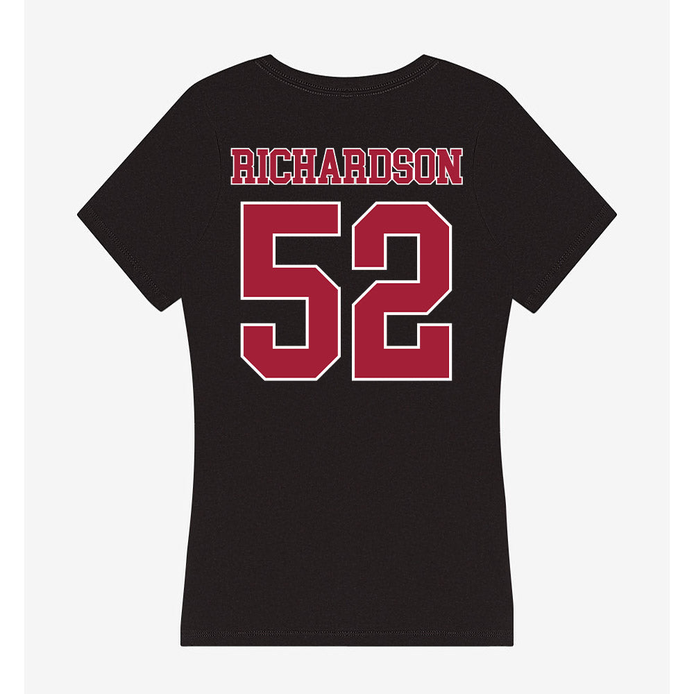 Stanford - NCAA Football : Maxwell Richardson - Women's V-Neck T-Shirt-1