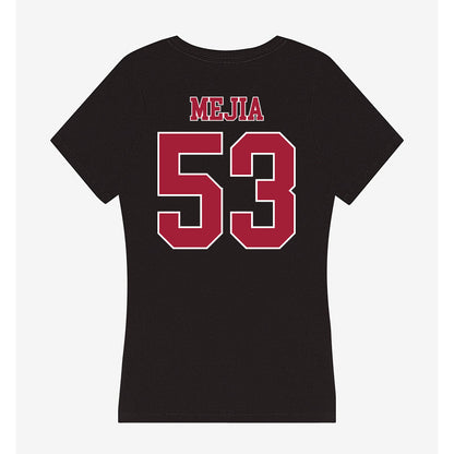 Stanford - NCAA Football : Nathan Mejia - Women's V-Neck T-Shirt-1