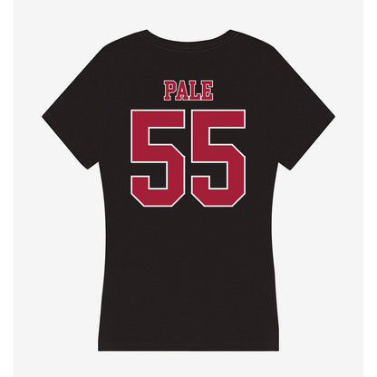 Stanford - NCAA Football : Simione Pale - Women's V-Neck T-Shirt-1