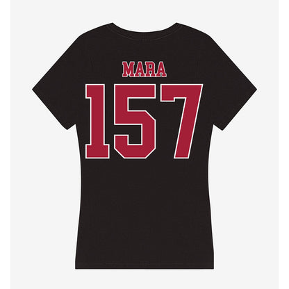 Stanford - NCAA Wrestling : Jason Mara - Women's V-Neck T-Shirt-1