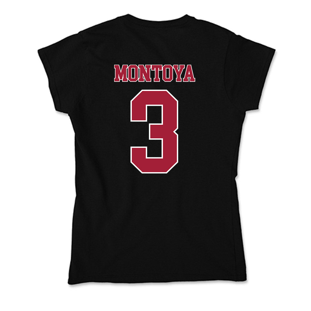 Stanford - NCAA Women's Soccer : Allie Montoya - Soft Style Women’s T-Shirt-1