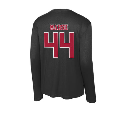 Stanford - NCAA Baseball : Quinten Marsh - Activewear Long Sleeve T-Shirt-1