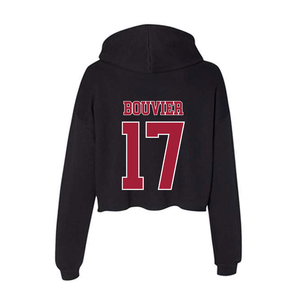 Stanford - NCAA Women's Lacrosse : Rylee Bouvier - Women's Crop Fleece Hoodie-1