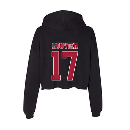 Stanford - NCAA Women's Lacrosse : Rylee Bouvier - Women's Crop Fleece Hoodie-1