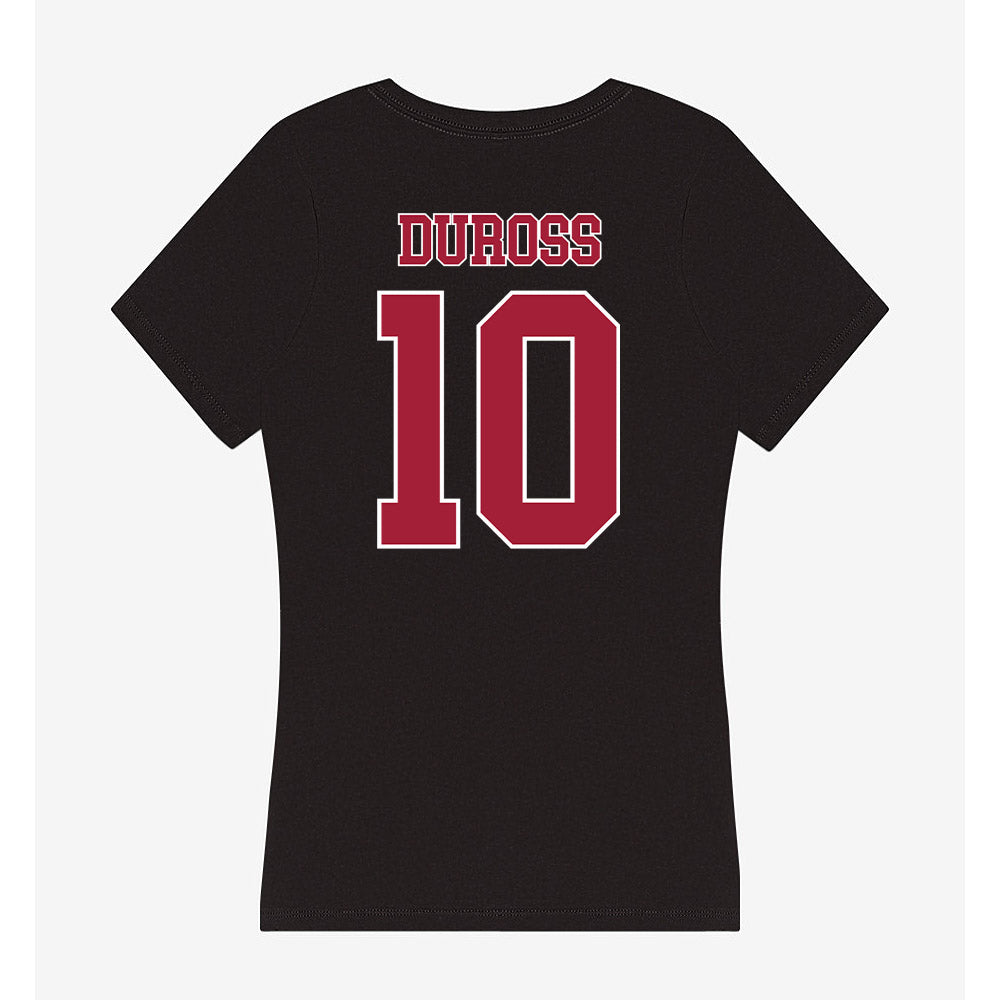 Stanford - NCAA Men's Volleyball : Ryan DuRoss - Women's V-Neck T-Shirt-1