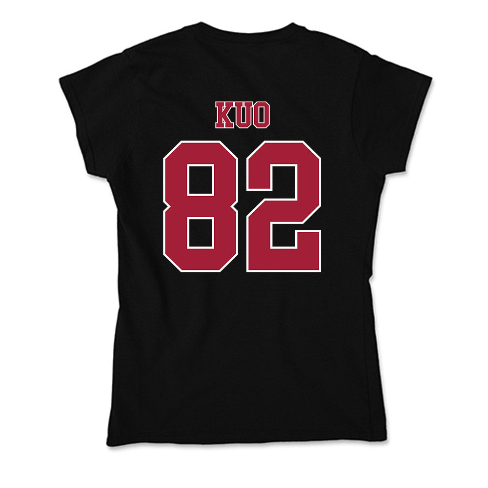 Stanford - NCAA Football : Tyler Kuo - Soft Style Women’s T-Shirt-1