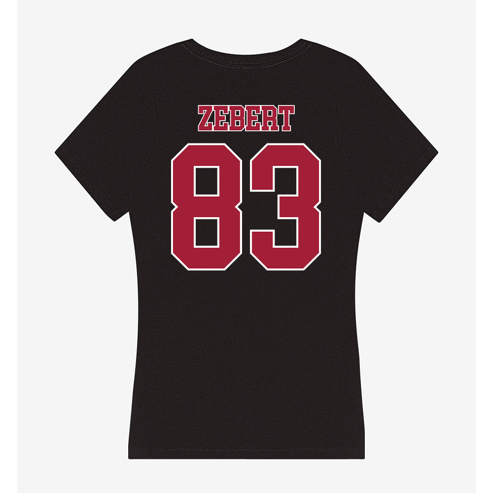 Stanford - NCAA Football : Reiman Zebert - Women's V-Neck T-Shirt-1