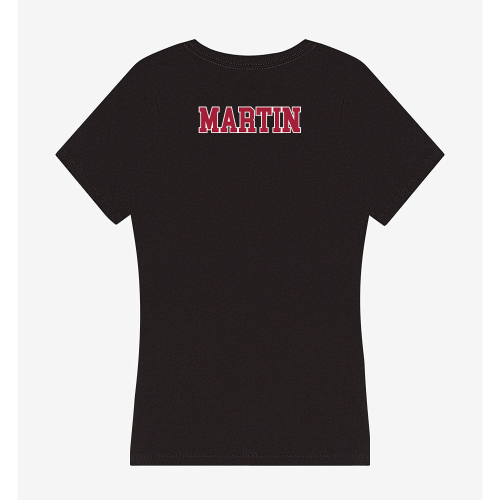 Stanford - NCAA Women's Field Hockey : Liv Martin - Women's V-Neck T-Shirt-1
