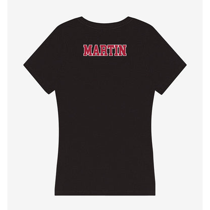 Stanford - NCAA Women's Field Hockey : Liv Martin - Women's V-Neck T-Shirt-1