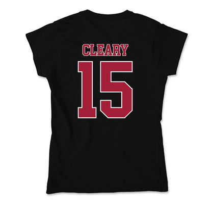 Stanford - NCAA Men's Soccer : Will Cleary - Soft Style Women’s T-Shirt-1