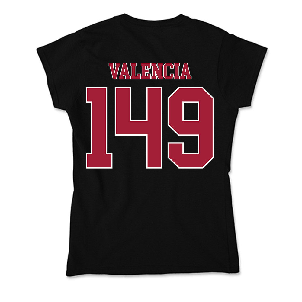 Stanford - NCAA Wrestling : Aden Valencia - Soft Style Women’s T-Shirt-1