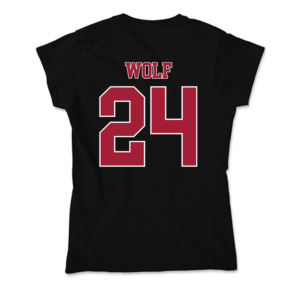 Stanford - NCAA Women's Soccer : Maryn Wolf - Soft Style Women’s T-Shirt-1