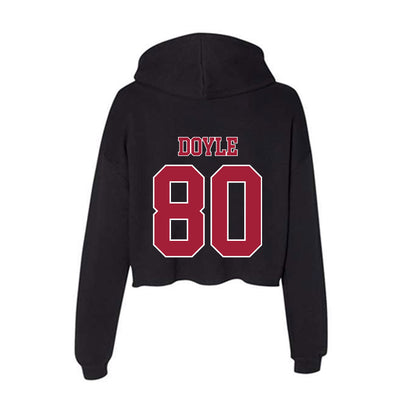 Stanford - NCAA Football : Brendan Doyle - Women's Crop Fleece Hoodie-1