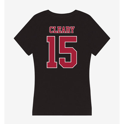 Stanford - NCAA Men's Soccer : William Cleary - Women's V-Neck T-Shirt-1