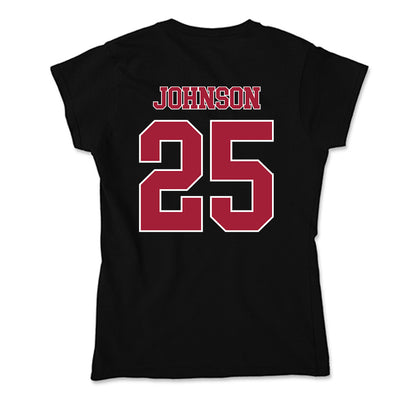 Stanford - NCAA Women's Soccer : Noe Johnson - Soft Style Women’s T-Shirt-1