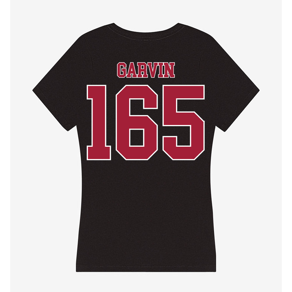 Stanford - NCAA Wrestling : Hunter Garvin - Women's V-Neck T-Shirt-1