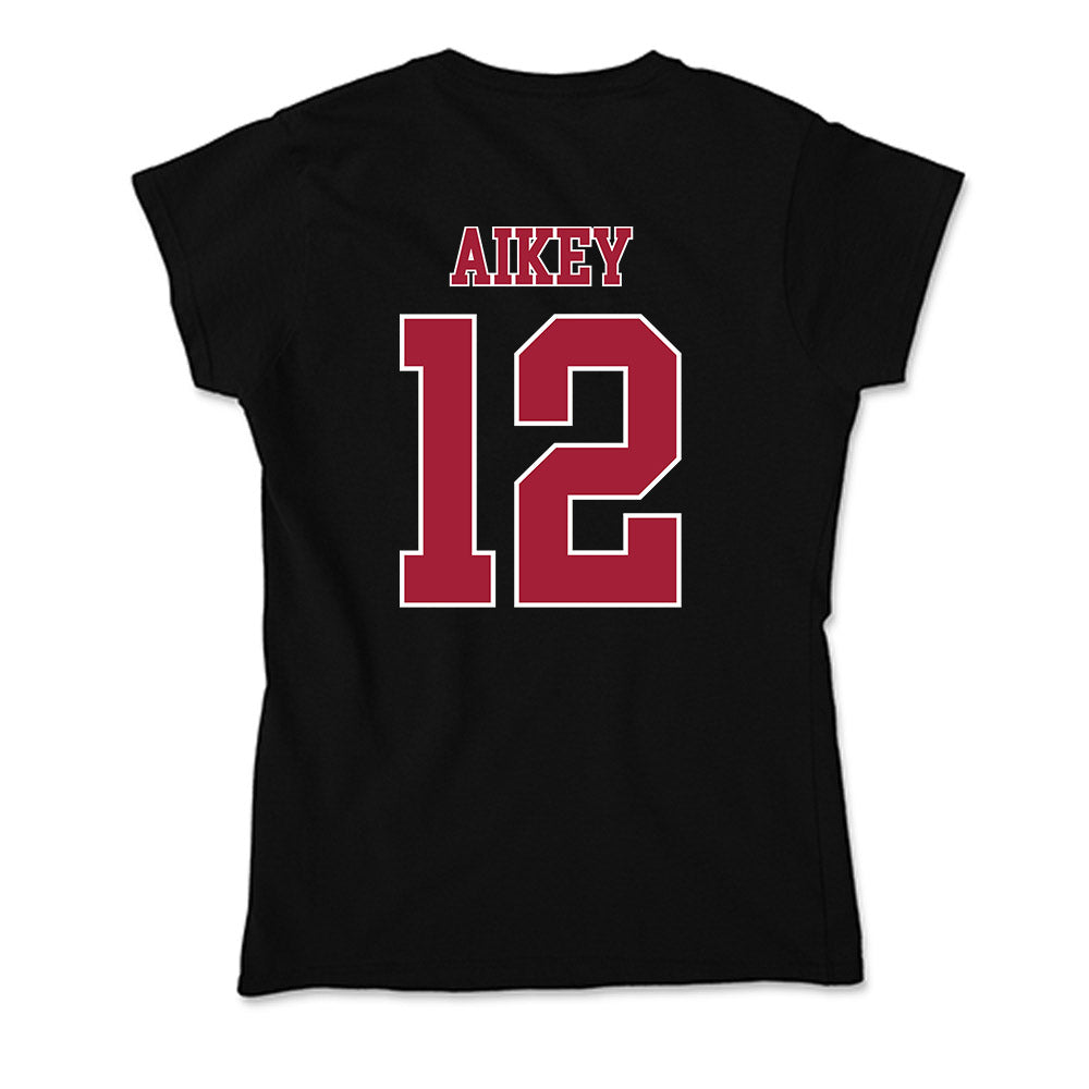 Stanford - NCAA Women's Soccer : Jasmine Aikey - Soft Style Women’s T-Shirt-1