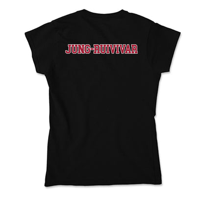 Stanford - NCAA Women's Gymnastics : Levi Jung-Ruivivar - Soft Style Women’s T-Shirt-1