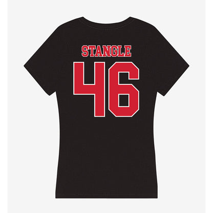 Fairfield - NCAA Men's Lacrosse : Brady Stangle - Women's V-Neck T-Shirt-1