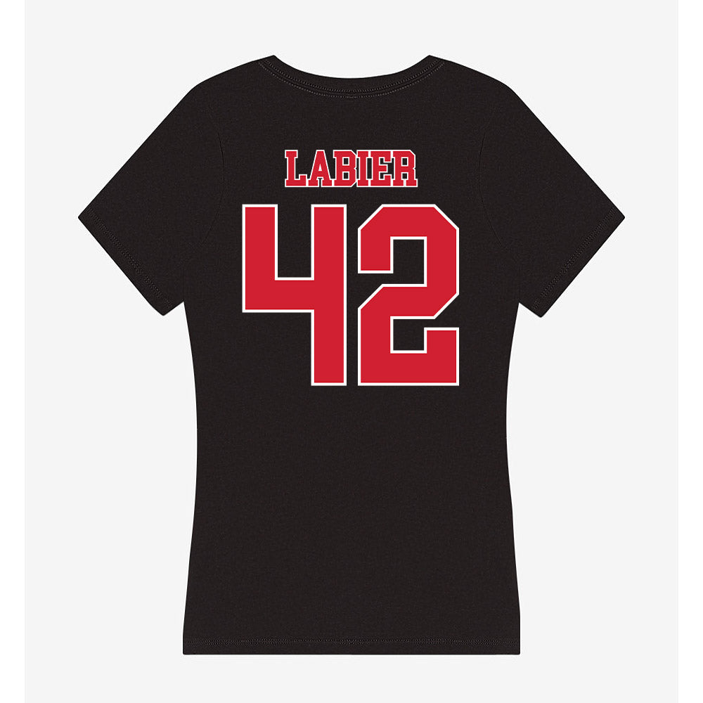 Fairfield - NCAA Women's Lacrosse : Samantha LaBier - Women's V-Neck T-Shirt-1