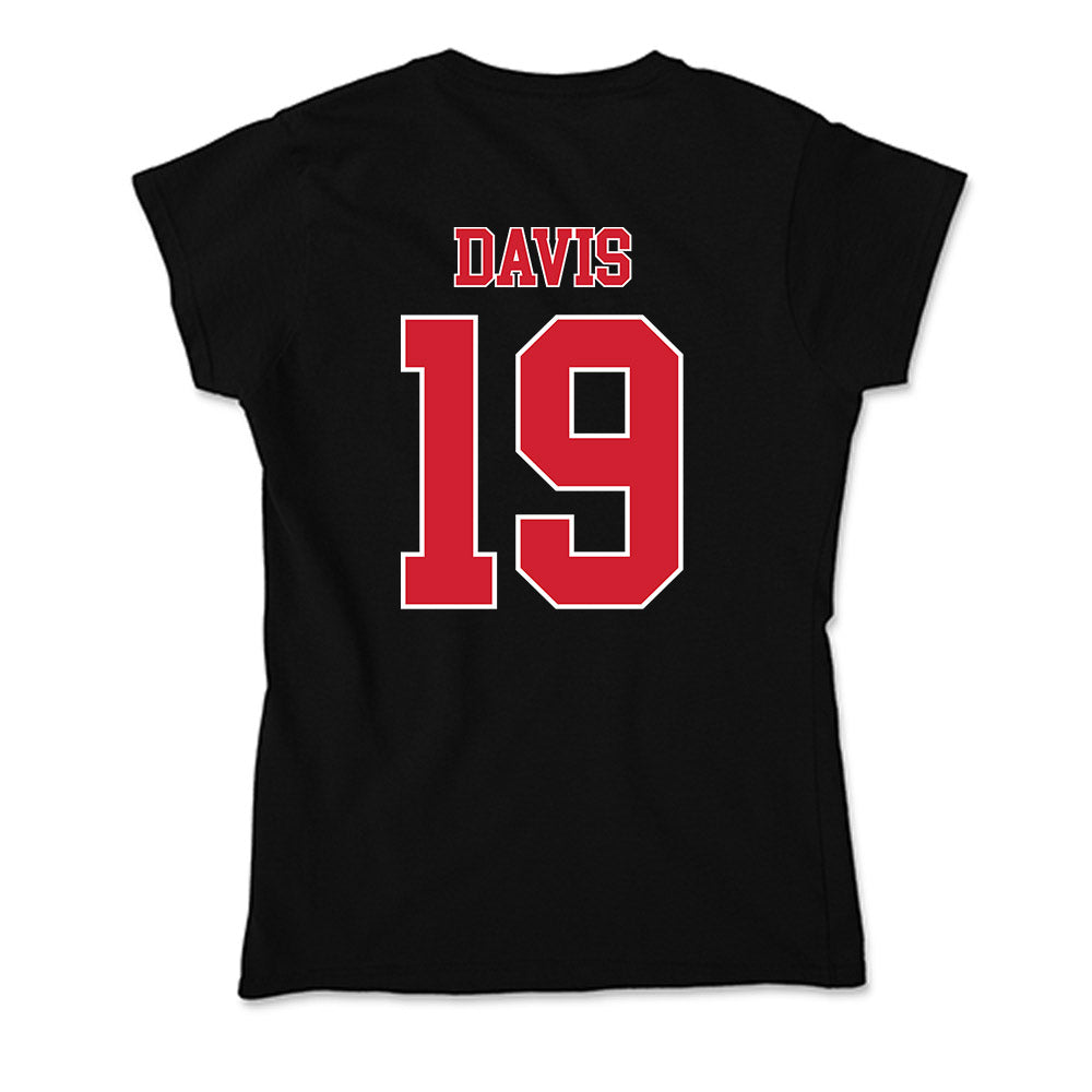 Fairfield - NCAA Men's Lacrosse : Daniel Davis - Soft Style Women’s T-Shirt-1