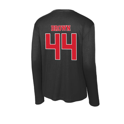 Fairfield - NCAA Women's Basketball : Raiana Brown - Activewear Long Sleeve T-Shirt-1