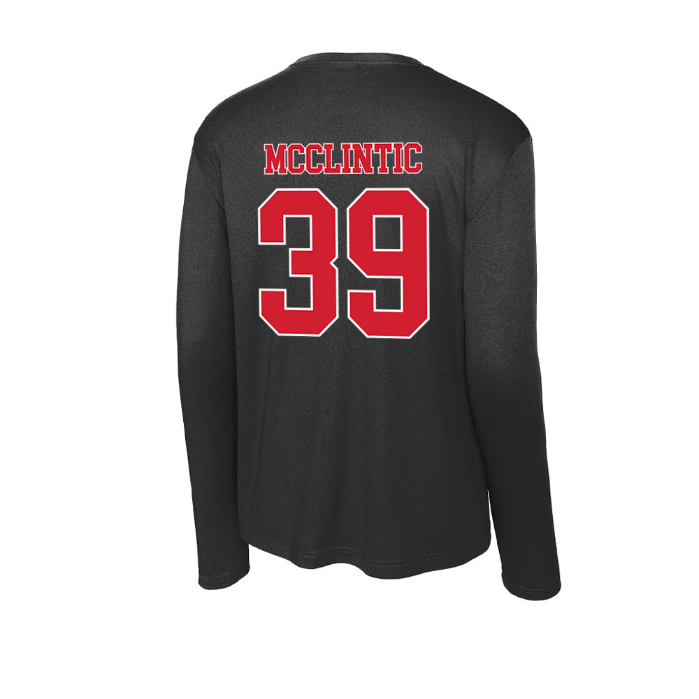 Fairfield - NCAA Men's Lacrosse : Austin McClintic - Activewear Long Sleeve T-Shirt-1