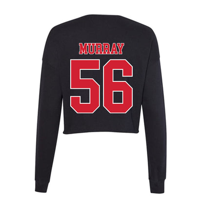 Fairfield - NCAA Men's Lacrosse : Maximilian Murray - Women's Cropped Crew Fleece-1