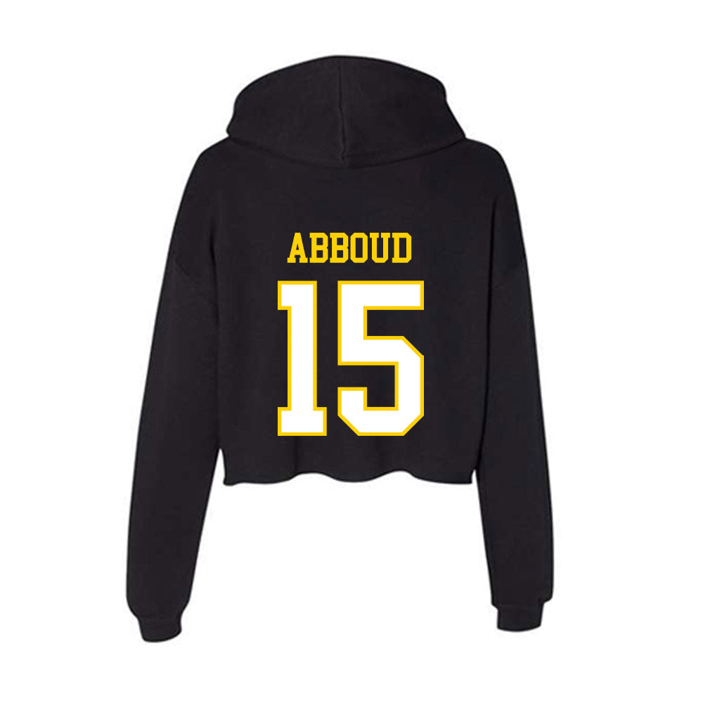 Delaware - NCAA Ice Hockey : Wren Abboud - Women's Crop Fleece Hoodie-1