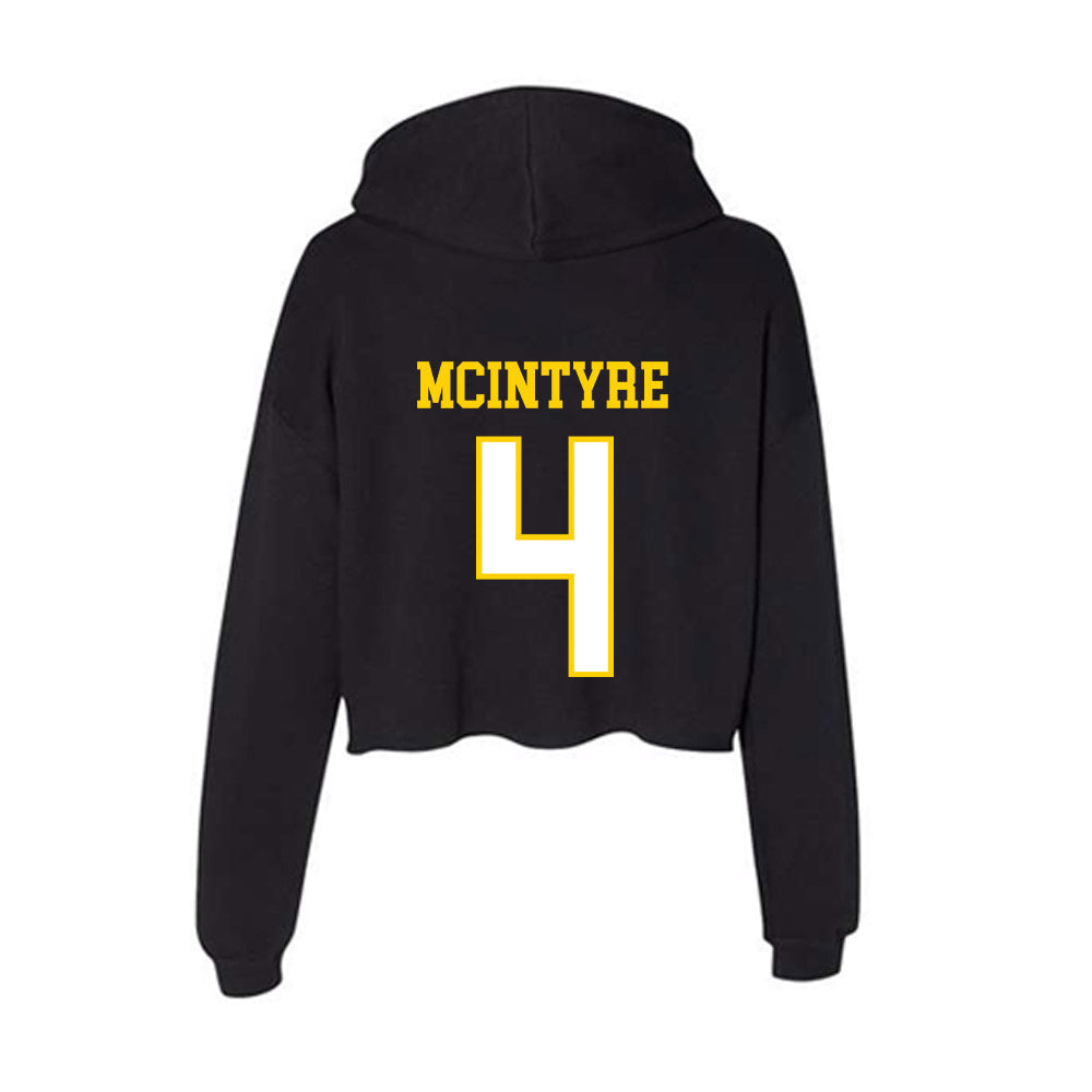 Delaware - NCAA Ice Hockey : Tiana McIntyre - Women's Crop Fleece Hoodie-1