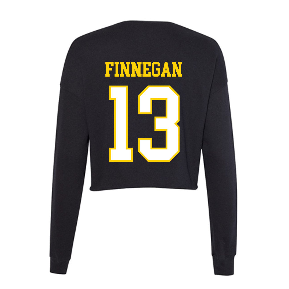 Delaware - NCAA Ice Hockey : Kaitlin Finnegan - Women's Cropped Crew Fleece-1