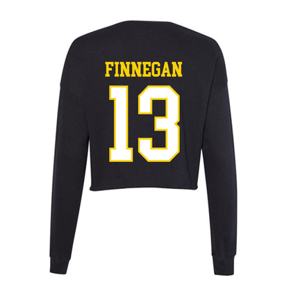 Delaware - NCAA Ice Hockey : Kaitlin Finnegan - Women's Cropped Crew Fleece-1