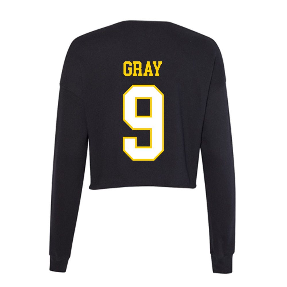 Delaware - NCAA Ice Hockey : Bailey Gray - Women's Cropped Crew Fleece-1