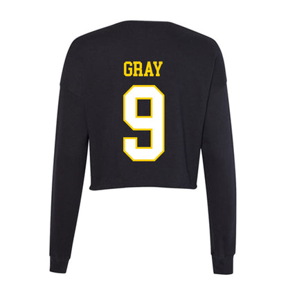 Delaware - NCAA Ice Hockey : Bailey Gray - Women's Cropped Crew Fleece-1