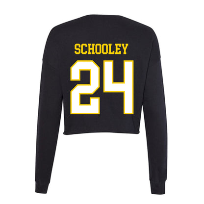 Delaware - NCAA Ice Hockey : Taylor Schooley - Women's Cropped Crew Fleece-1