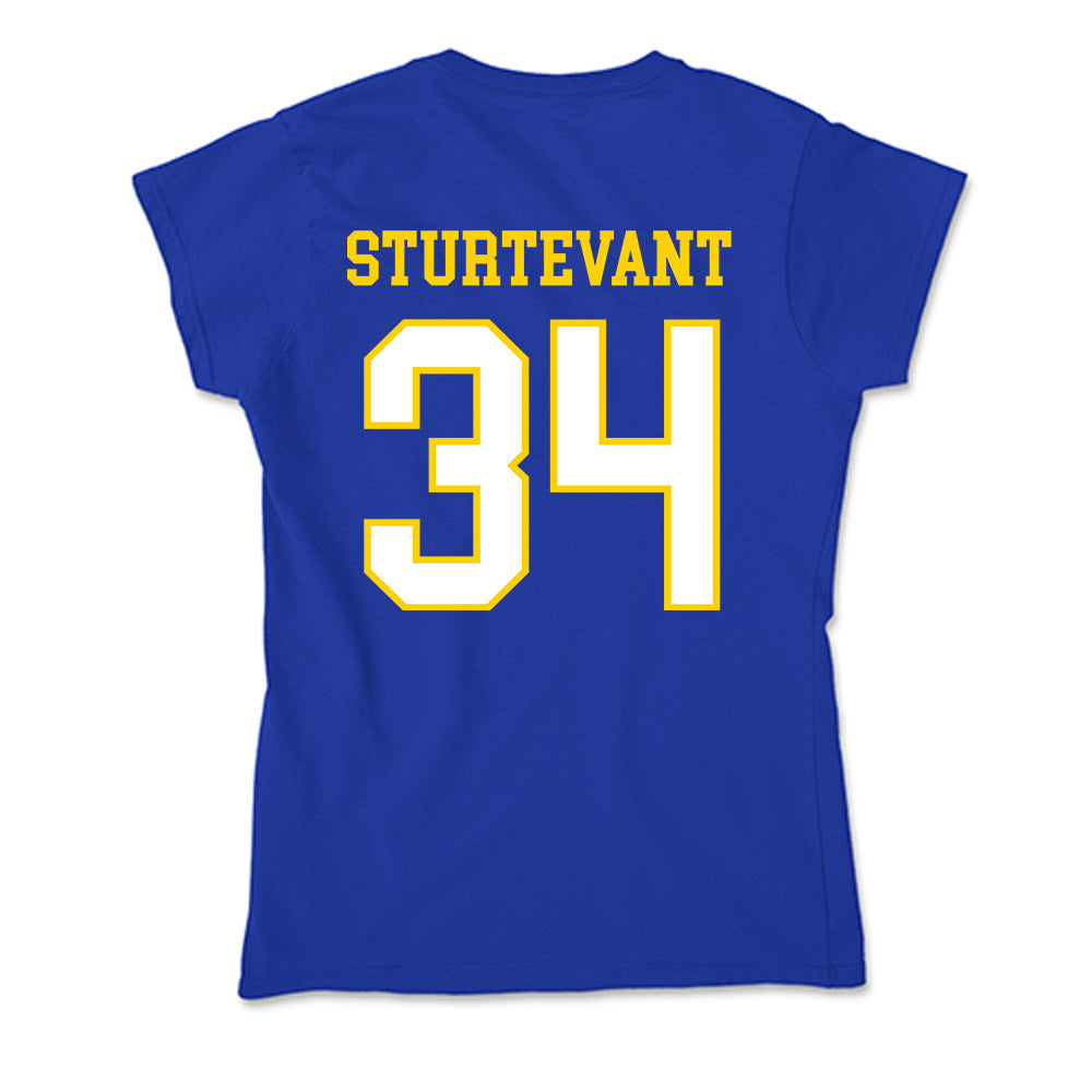 Delaware - NCAA Women's Lacrosse : Riley Sturtevant - Soft Style Women’s T-Shirt-1