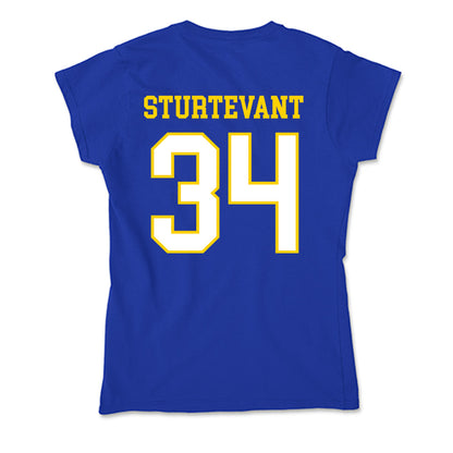 Delaware - NCAA Women's Lacrosse : Riley Sturtevant - Soft Style Women’s T-Shirt-1