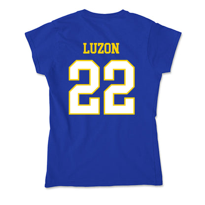 Delaware - NCAA Softball : Kristen Luzon - Soft Style Women’s T-Shirt-1