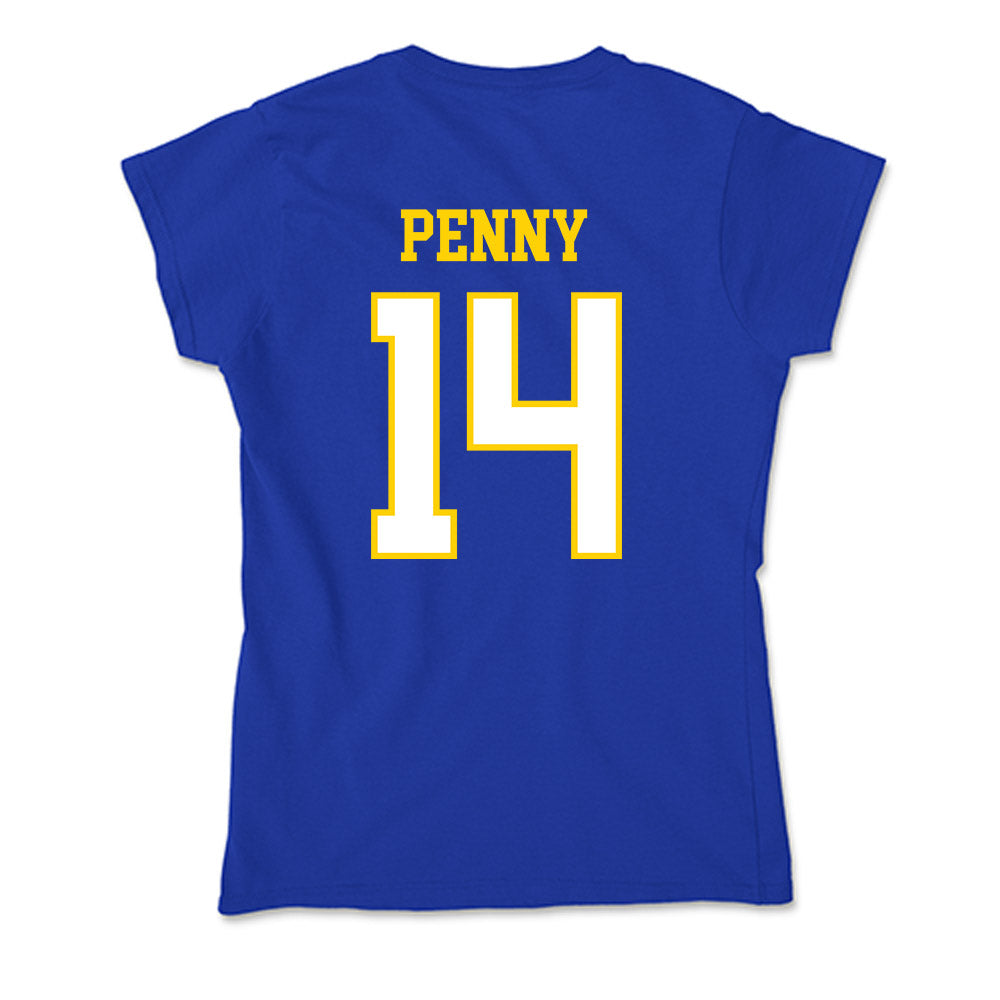 Delaware - NCAA Men's Soccer : Liam Penny - Soft Style Women’s T-Shirt-1