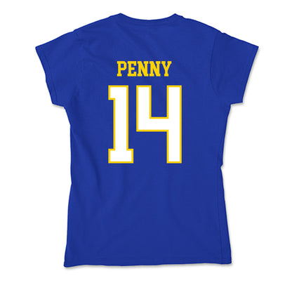 Delaware - NCAA Men's Soccer : Liam Penny - Soft Style Women’s T-Shirt-1