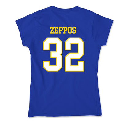 Delaware - NCAA Women's Soccer : Sophia Zeppos - Soft Style Women’s T-Shirt-1