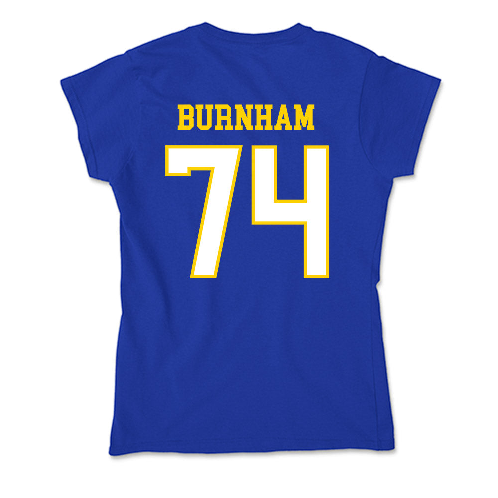 Delaware - NCAA Football : Tyler Burnham - Soft Style Women’s T-Shirt-1