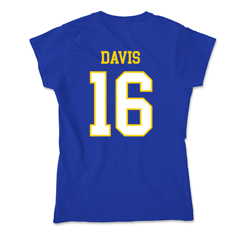 Delaware - NCAA Baseball : Vincent Davis - Soft Style Women’s T-Shirt-1