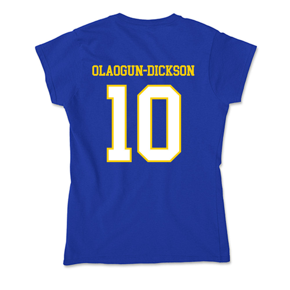 Delaware - NCAA Women's Soccer : Adiat Olaogun-Dickson - Soft Style Women’s T-Shirt-1