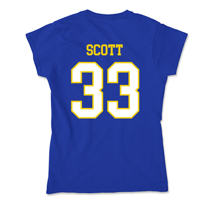 Delaware - NCAA Football : Trace Scott - Soft Style Women’s T-Shirt-1