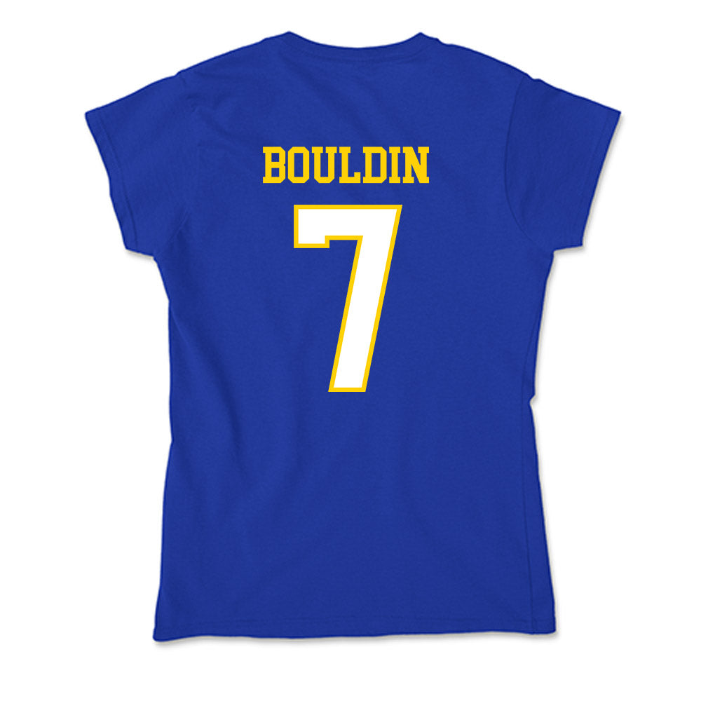 Delaware - NCAA Baseball : Evan Bouldin - Soft Style Women’s T-Shirt-1