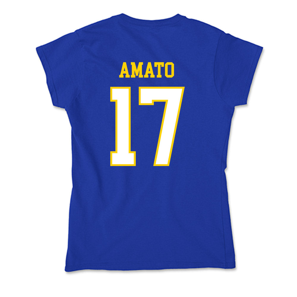 Delaware - NCAA Baseball : Andrew Amato - Soft Style Women’s T-Shirt-1