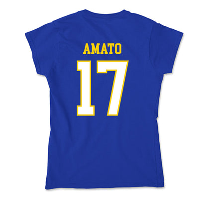 Delaware - NCAA Baseball : Andrew Amato - Soft Style Women’s T-Shirt-1