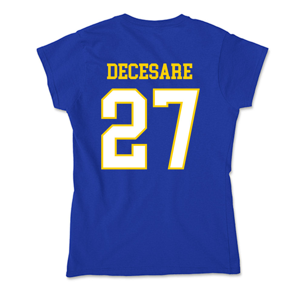 Delaware - NCAA Baseball : Anthony DeCesare - Soft Style Women’s T-Shirt-1