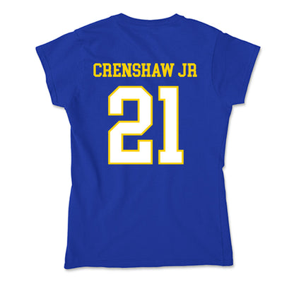 Delaware - NCAA Football : Anthony Crenshaw Jr - Soft Style Women’s T-Shirt-1
